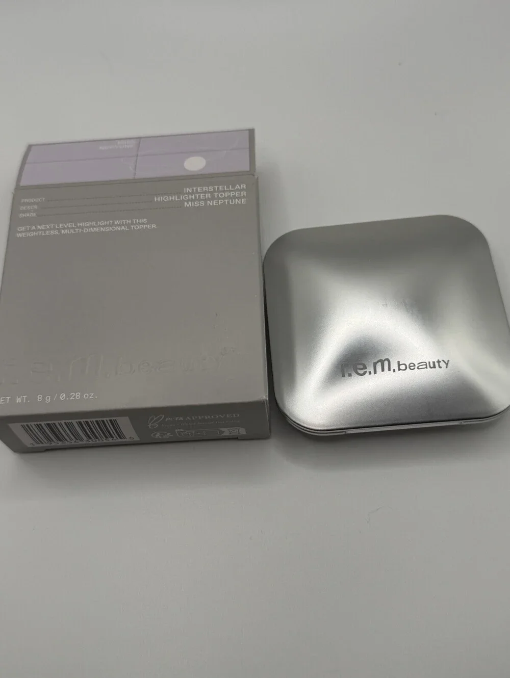 r.e.m. Beauty Interstellar Highlighter Topper~Miss Neptune~Full Size 8 g NIB